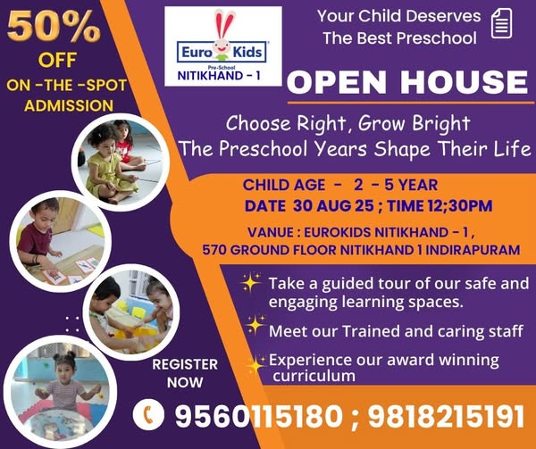 Eurokids, Indirapuram, Nitikhand 1