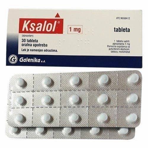 Buy Ksalol 1mg Online Genuine Alprazolam at Best Price